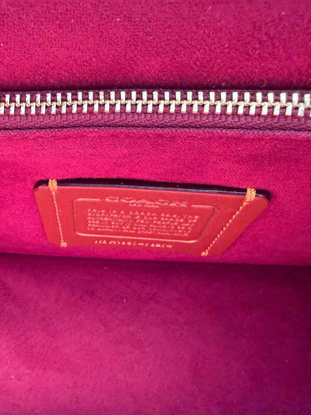 Coach 79274 Parker Top Handle Sig Tan Dusty Pink - Picture 5 of 9